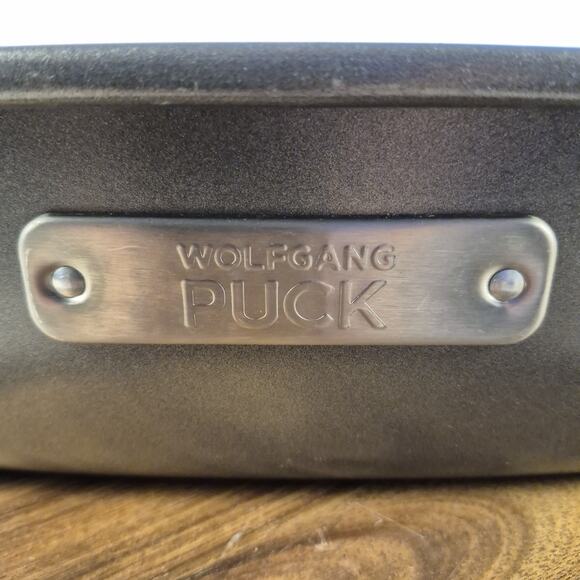 Wolfgang Puck 16" Turkey Roaster Roasting Grey Non-Stick Pan 16 x12 - Picture 6 of 10